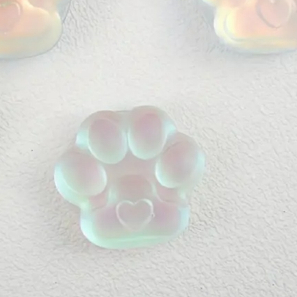 🐾 paw popsocket, phone holder. Light green.
